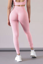 Cargar imagen en el visor de la galería, LEGGINS SWEET SCRUNCH JASPE ROSA GP
